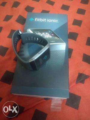 Silver Fitbit Ionic With Box