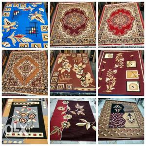 Size 5*7 carpet I have many pieces &more designs