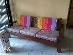 Sofa set and bed for sale