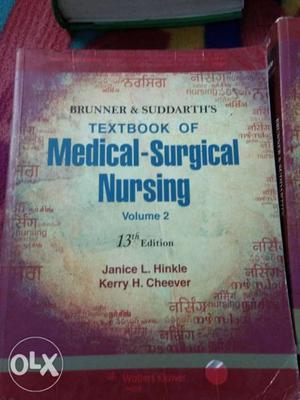 Textbook Of Medical-Surgical Nursing Volume 1 and 2