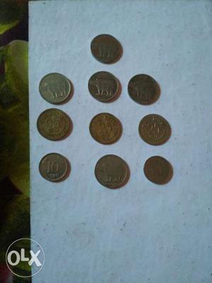 These coins is very old one coin in