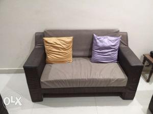 Three piece 6 (2*3)seater 3years used Sofa set