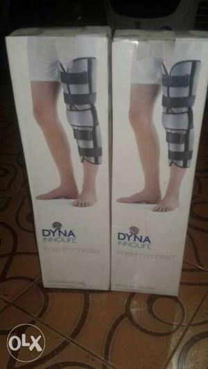 Two Gray Dyna Leg Brace