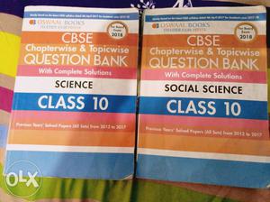 Two question bank for 10 CBSE