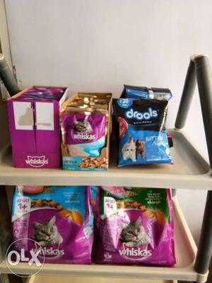 Whiskas Cat Food Available rs 30/- for small