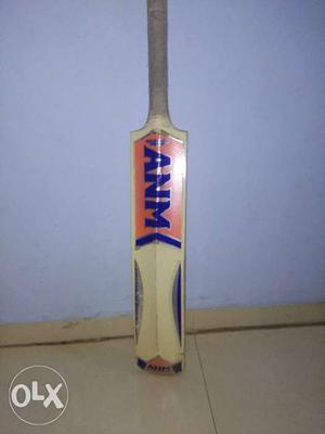 White, Blue, And Red ANM Croquet Bat 3 months old not played