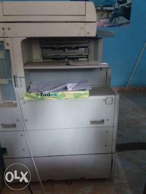 White Electric Photocopier