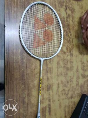 White YONEX Badminton Racket