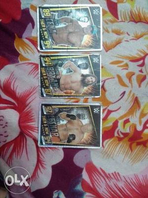 Wwe slam attax then now forever silver(combo of3)
