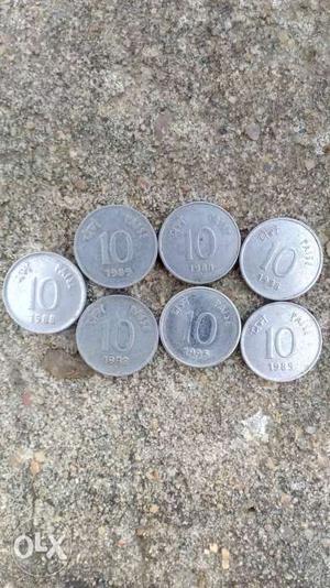 10 Paise Coins | Indian Currency |  | Rs