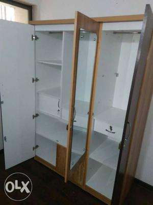 3 Door wardrobe in excellent condition used only