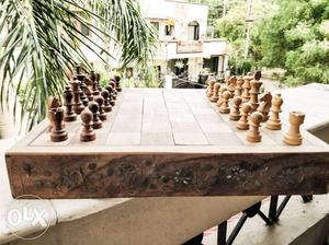 Antique Wooden Chess