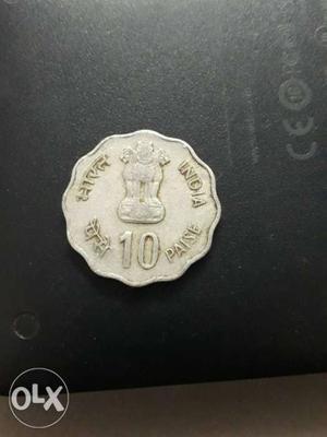  Asian Games 10 paise coin