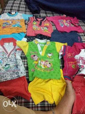 Baby suit for 3 to 6 months.50. ₹ per suit