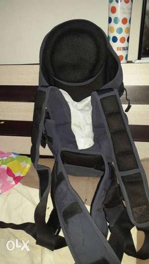 Baby's Purple And Black Breathable Carrier