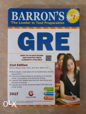 Barron's GRE 21st Edition. Condition: Quite Good