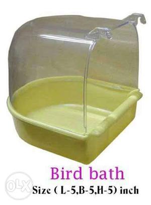 Bird bath tub