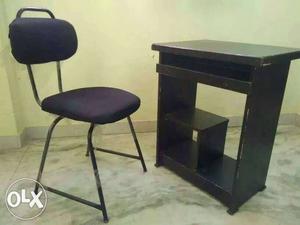 Black Wooden Desk With Chair 7 pairs single pair also