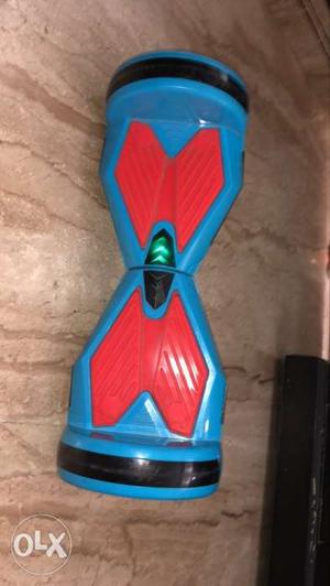 Blue And Red Self Balancing Board