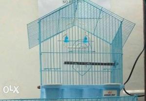 Brand new cage for sale 2 birds cage food 