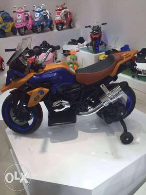 Brand new kids ride on bmw bike with rechargeable battery