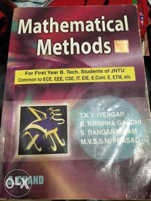 Btech maths text book available at Mothinagar,