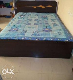Double bed with Kurlon mattress