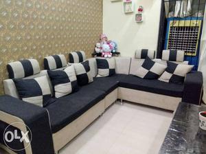 Elegant Sofa set L shap size 8×6 feet
