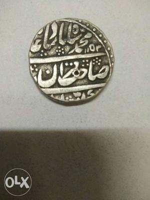 For sell pure silver Mughal coin