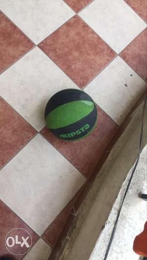 Green And Black Basketball