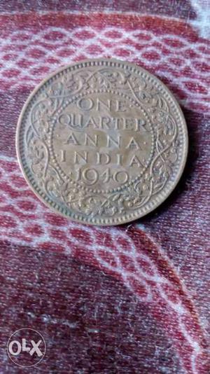 I want to sell my George VI king one quarter Anna