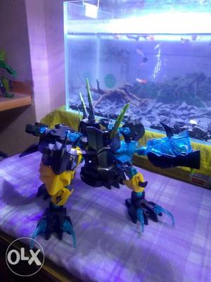 Lego Hero Factory crystal Beast combined with