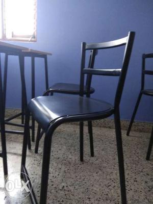 Metal chair. Total 60chairs. Selling bcoz shifting to goa