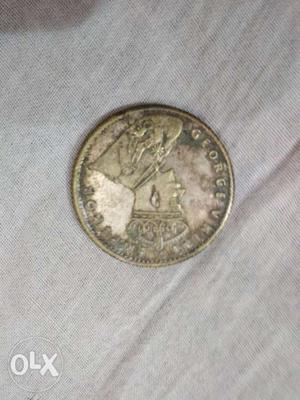 Old Victoria king coin