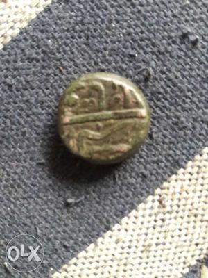 Old coin 300 years Old coin is