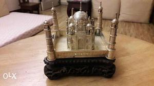 Pure silver miniature Taj Mahal "