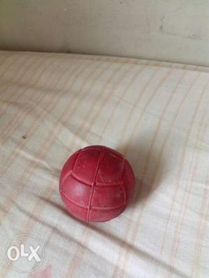 Red Plastic Ball