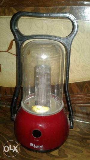 Red Rechargeable Lantern