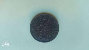Round Black George King Emperor Coin