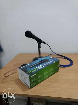 Shure PGA58-LC Vocal Microphone with XLR to USB Cable+Stand