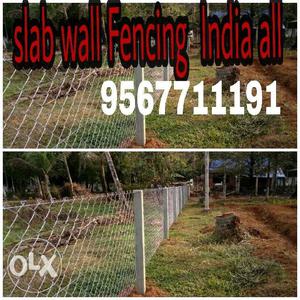 Slab wall Fencing India all