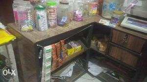 Wooden counter to sale, it can be used for office