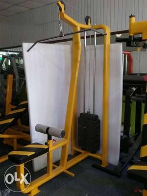 Yellow colour new high pulley machine