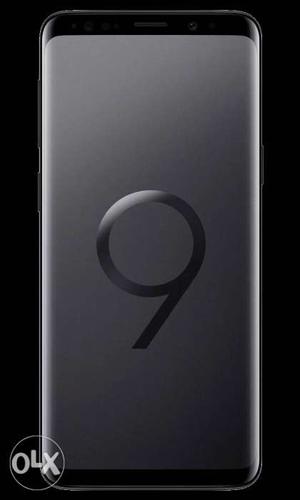 3 days old completely unused samsung galaxy s9,