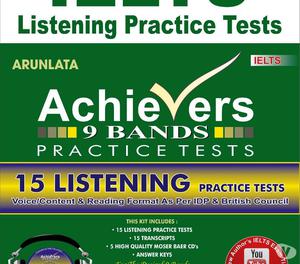 ACHIEVERS IELTS 15 LISTENING PRACTICE TESTS KIT Gurgaon
