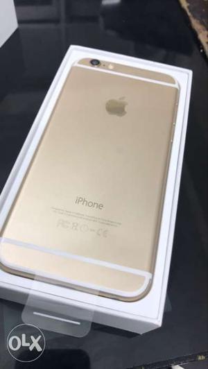 —Apple iphone 6 64gb—- __Gold/Grey color