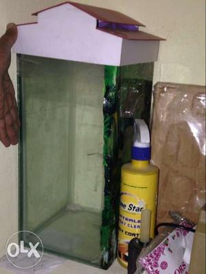Aquarium with cap available, so that fishes wont