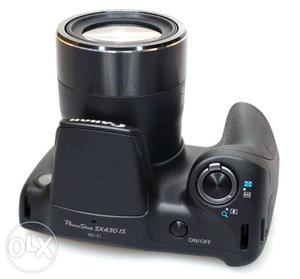 Black Canon PowerShot SX430 IS Camera