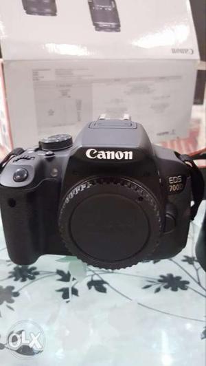Canon eos 700D with all accessories,bill