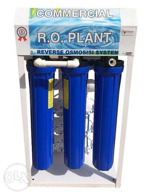 Commercial RO Plant 50 LPH Capacity New Unit